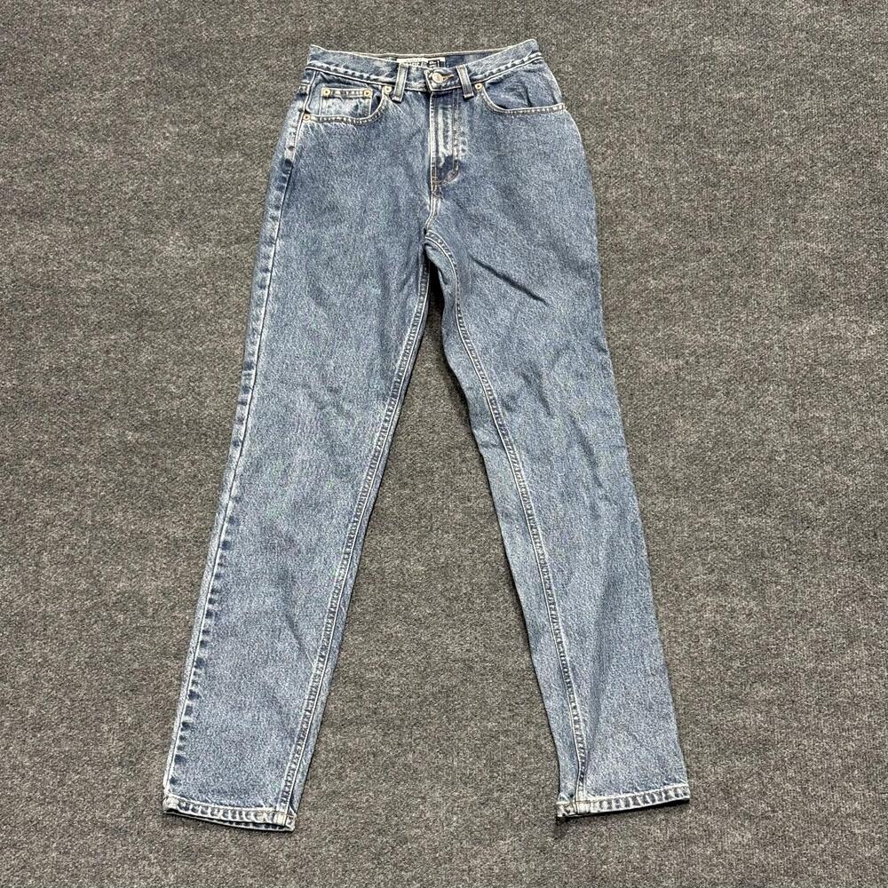 Vintage Gap Jeans Womens 2 Long Blue Classic Fit High Rise Straight Denim 90s